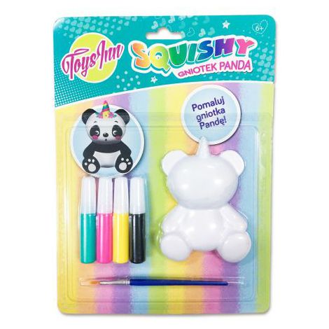 Zestaw kreatywny Stnux Squishy do pomalowania Panda